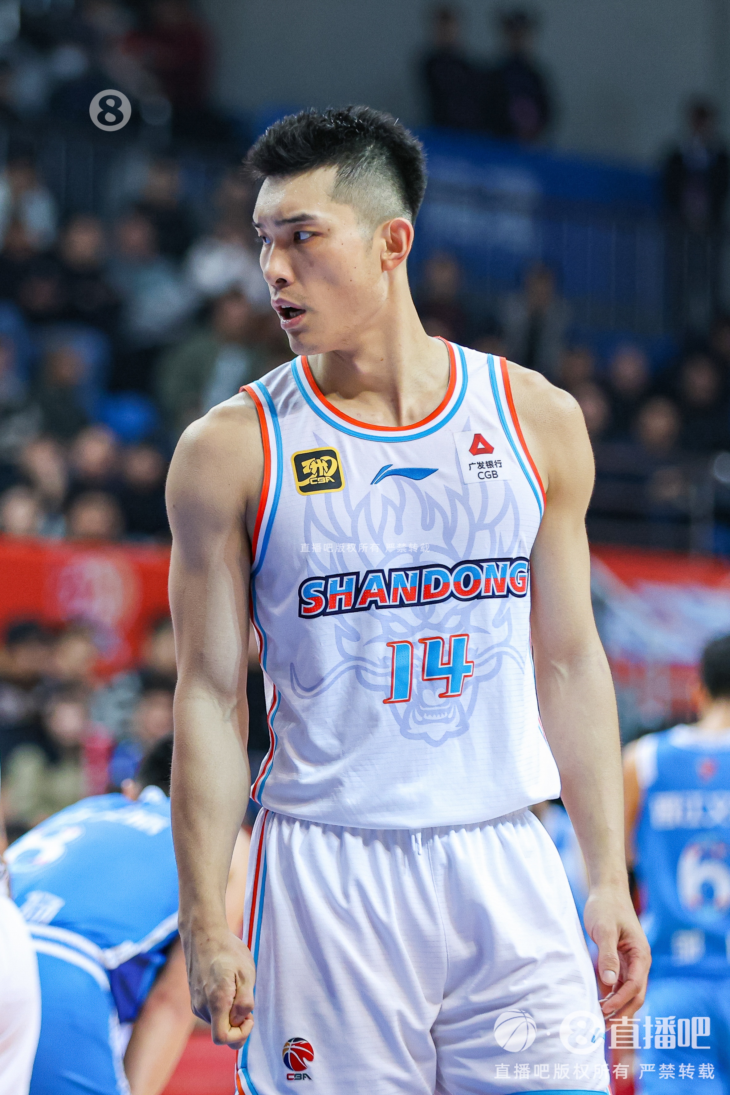  高效表现！郭凯7中5拿到10分4板2助 正负值+20最高