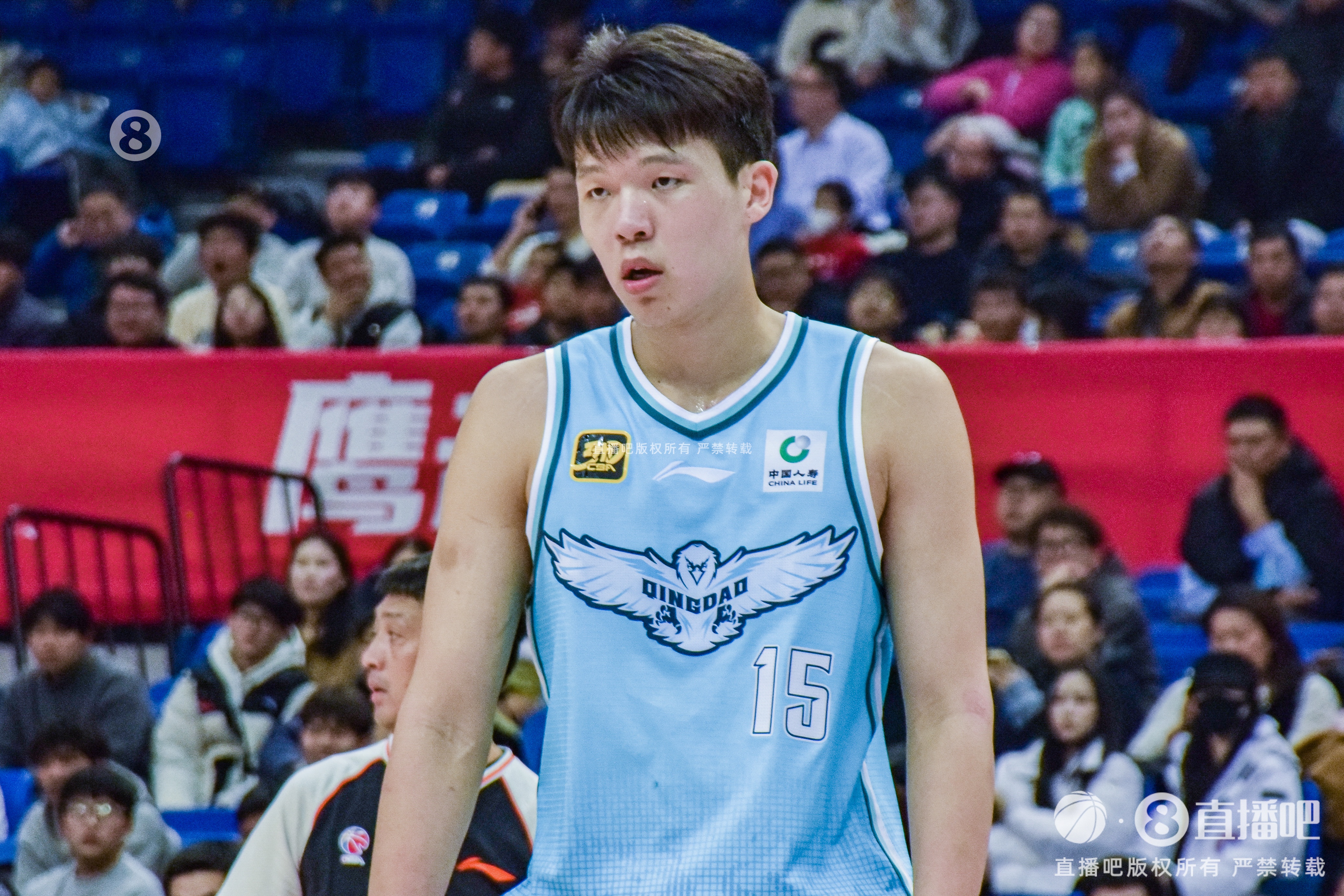  这命中率不应该啊！杨瀚森半场7中1仅拿4分3板1助2帽
